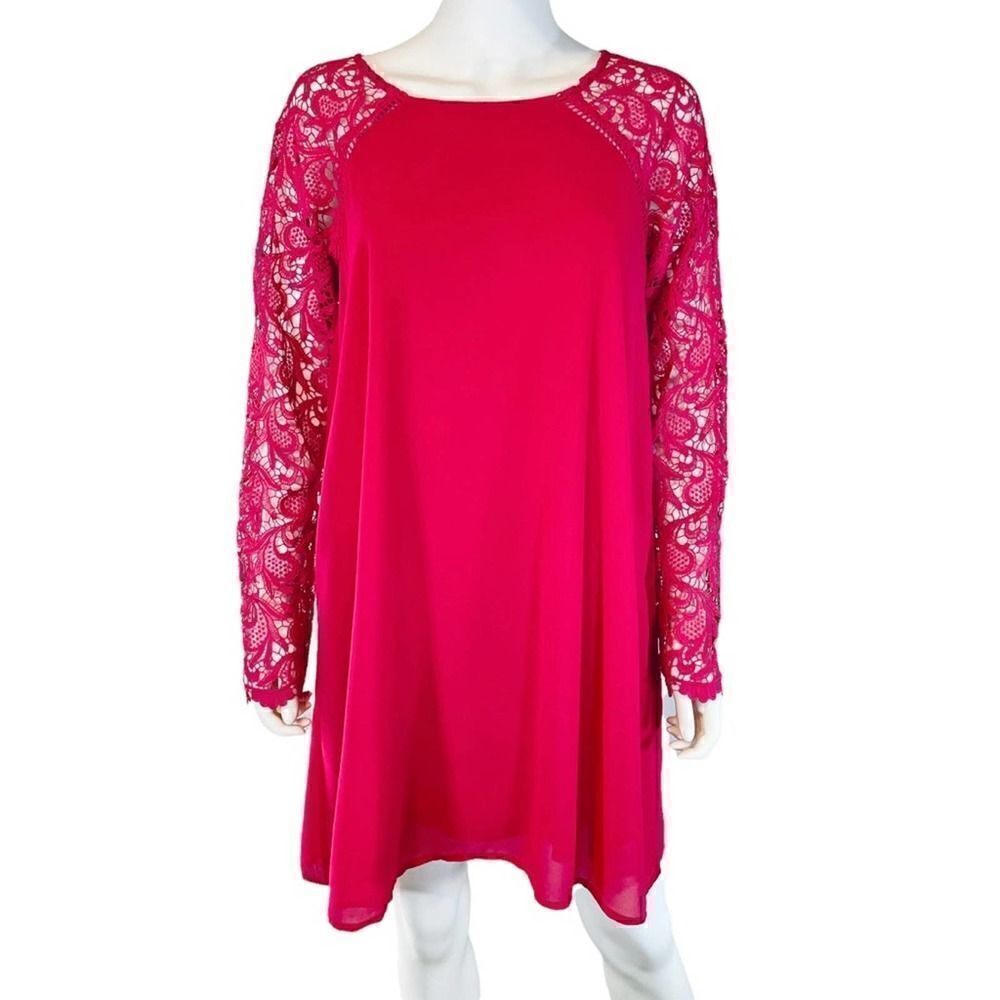Love Riche Lace Dress Long Sleeve Medium